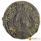 1645. Guerra dels Segadors. Barcelona. 1 sisè. Lluís XIV busto definitivo.