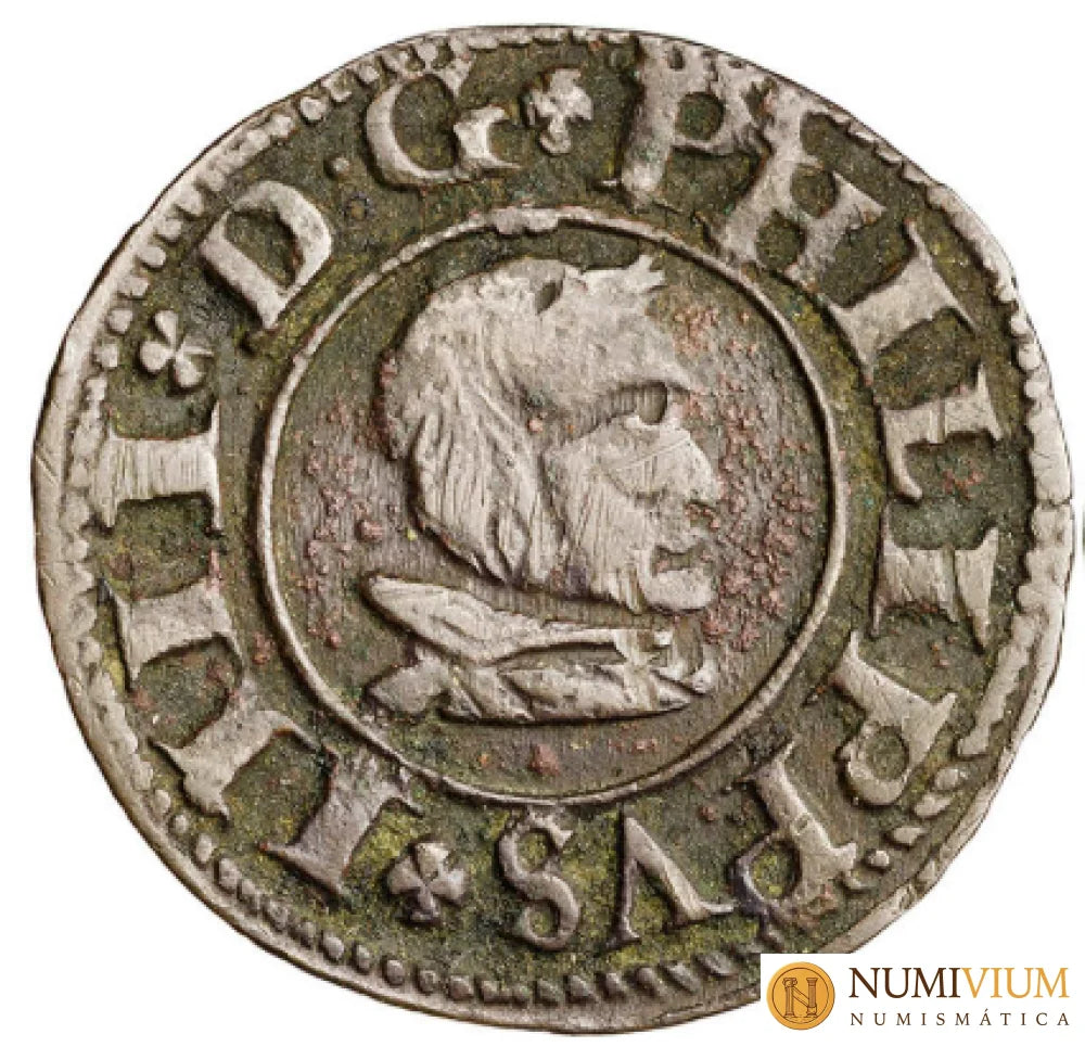 1661. Felipe IV. Segovia. S. 8 maravedís. Escasa. MBC