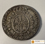 1808. Fernando VII. Madrid. Medalla de Proclamación. Módulo 1 real.