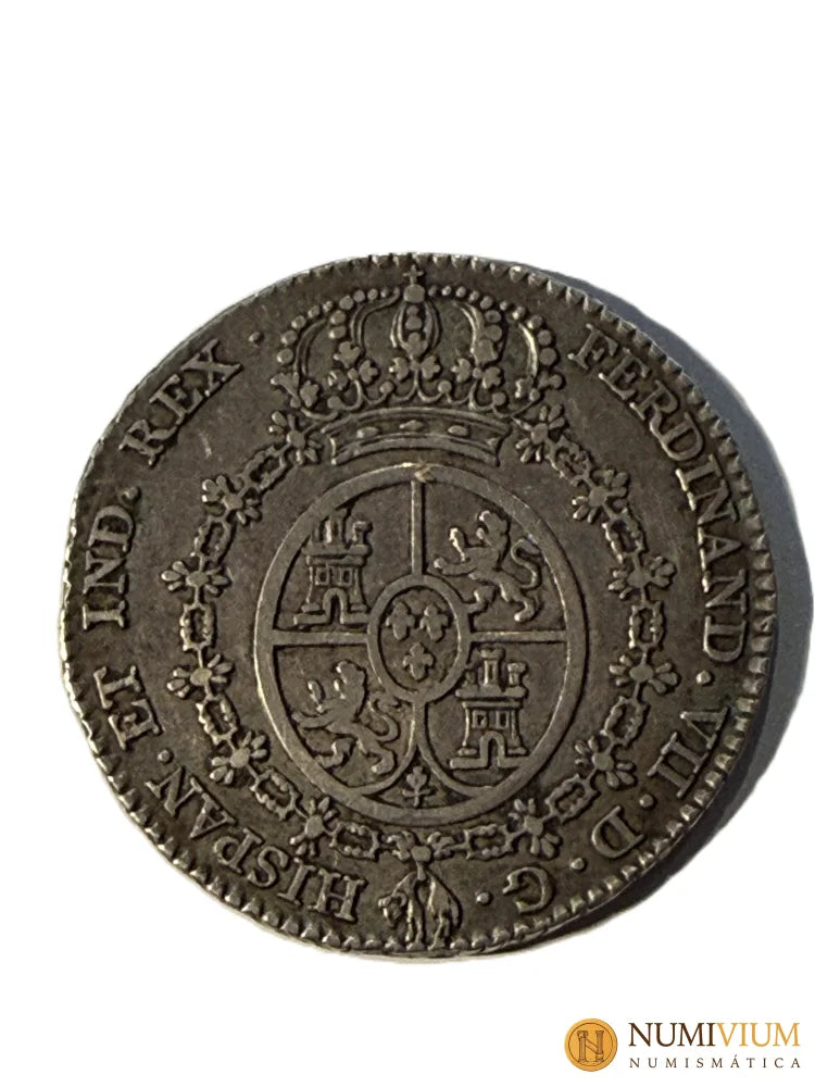 1808. Fernando VII. Proclamación en Madrid. 2 reales