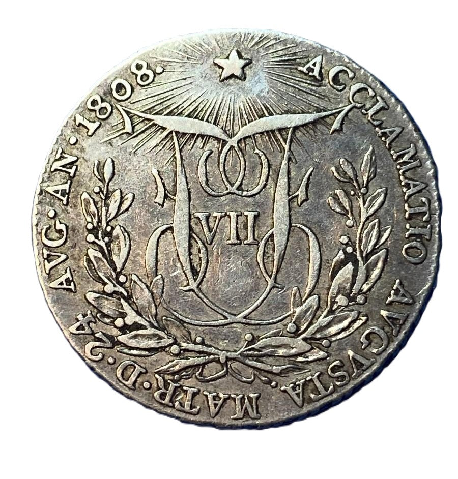 Proclamation Medal of Ferdinand VII. 2 Reales size. Madrid. 1808