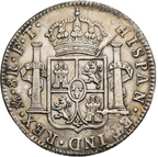 CHARLES IV. 8 reales. 1803. Mexico. FT. MBC+
