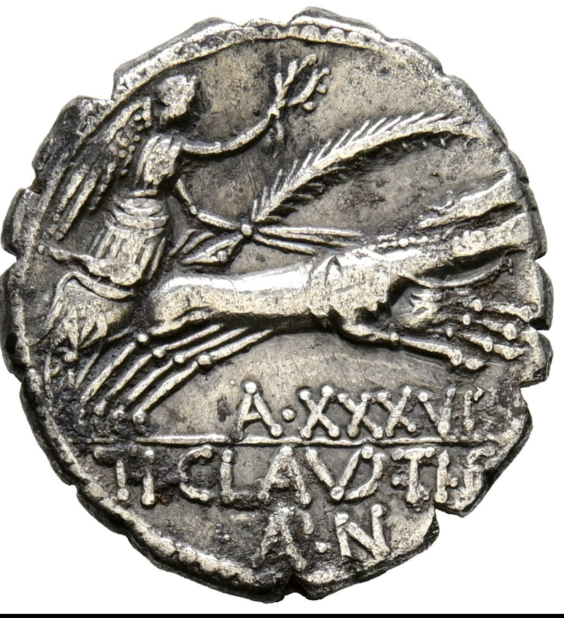 GENS CLAUDIA. Denario. 79 a.C. MBC.