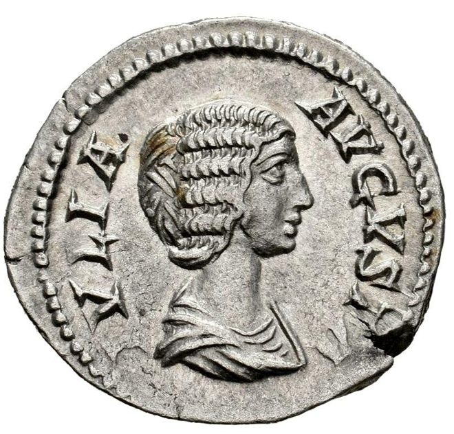 Julia Domna. Denario. 196-211 d.C. Roma. (Ric-IV 564). MBC+