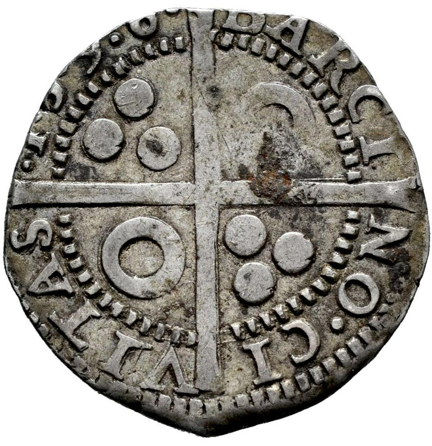 Felipe II (1556-1598). Croat. 1598. Barcelona. Muy escasa