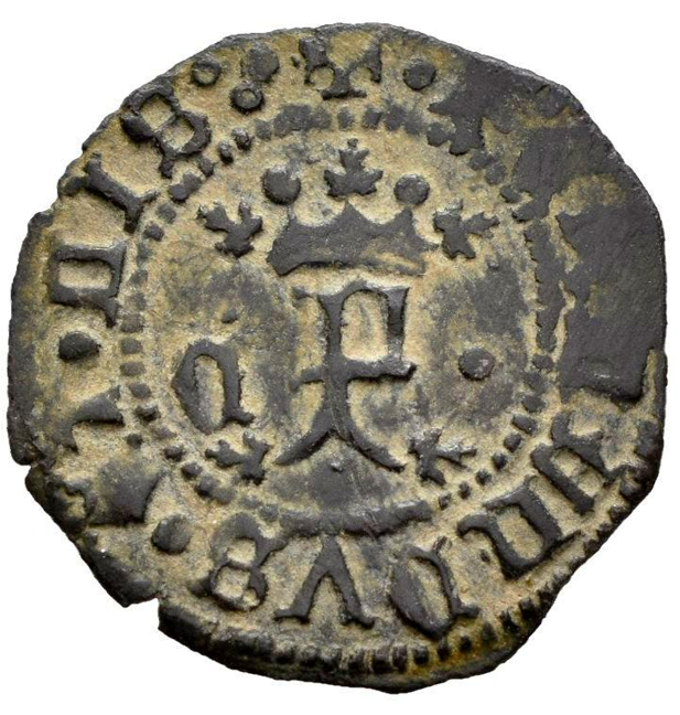Fernando e Isabel (1474-1504). Blanca. Cuenca. MBC+