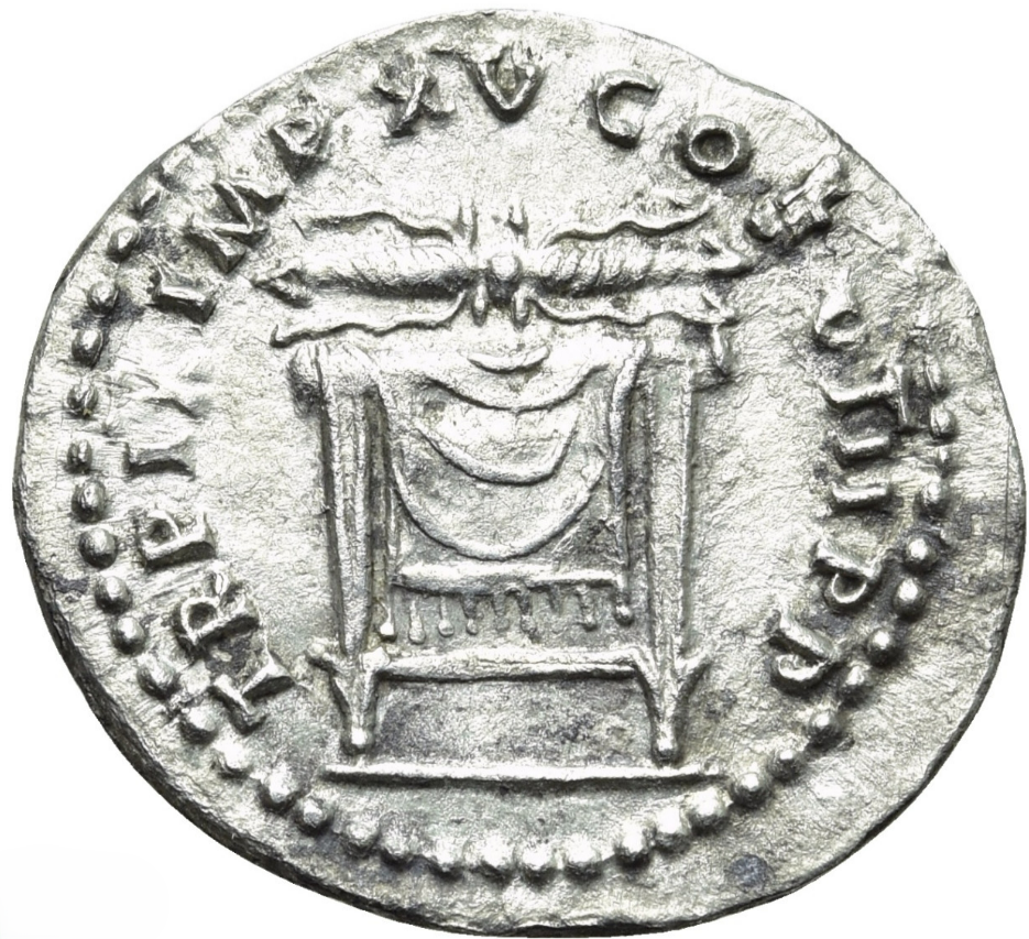 TITO (79-81 d.C.). Denario. Roma.RIC 119. Buena acuñación. Muy buen ejemplar.