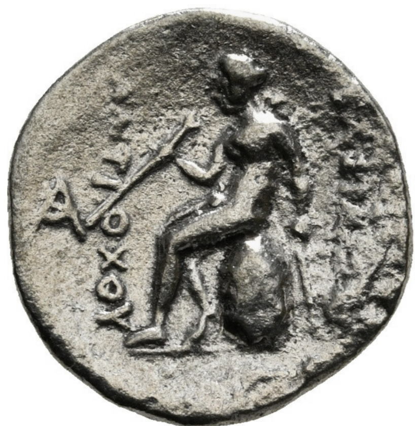 ANTÍOCO III, "El Grande" (222-187 a.C.). Dracma. Buen retrato. REY 6