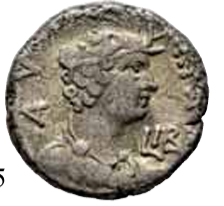 Nerón. Egipto-Alejandría. Tetradracma. (65-66 a.C.). MBC. Tono.