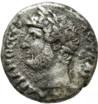 ADRIANO (117-138 d.C.). Egipto. Alejandría. Tetradracma de Bronce. 136/7 d.C. MBC