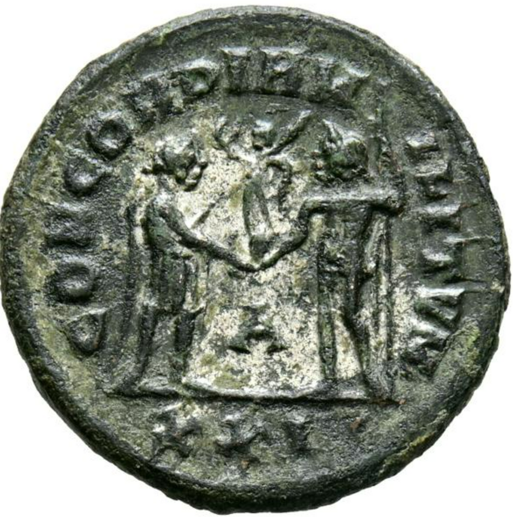 DIOCLESIAN. Antoninian. (284-294 AD) Cyzicus. (RIC 306). MBC