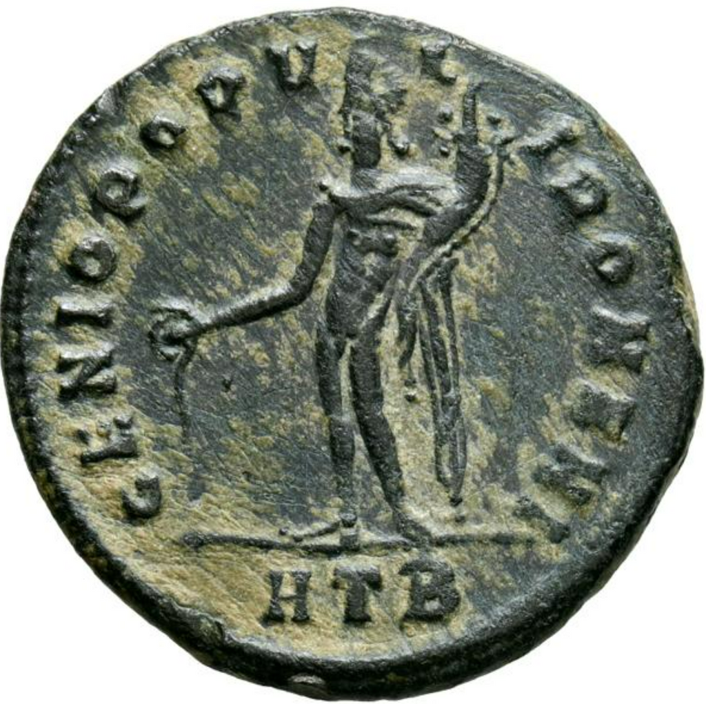 MAXIMIANUS HERCULICUS. Follis. (286-305 AD) Heraclea. (RIC 19a). MBC