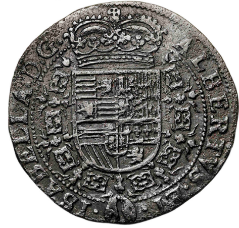 ISABEL AND ALBERT. Token. Brussels. 1621. MBC-/BC+
