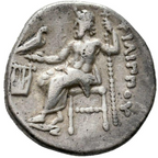 KINGS OF MACEDONIA. PHILIP III ARRHIDAIOS. Drachm. 323-319 BC Kolophon. MBC