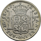 CHARLES IV. Lima. 8 reales. 1805. JP. EBC+
