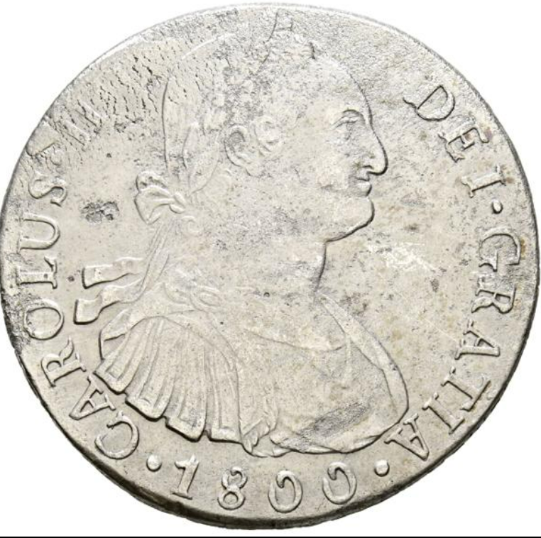 CHARLES IV (1788-1808). 8 Reales. 1800. Lima. MBC+