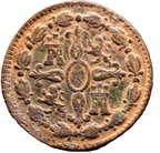 CHARLES IV. 4 Maravedís. Segovia. 1801.