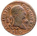 CHARLES IV. 4 Maravedís. Segovia. 1801.