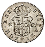 FERNANDO VII. 1/2 real. 1816. Madrid. Muy bella. Rara en este estado. EBC+