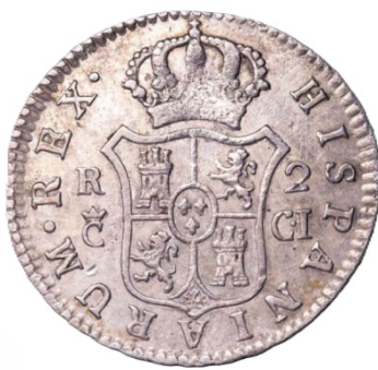 FERNANDO VII (1808 (1813) - 1833). 2 reales. 1811. Cádiz C.I. (C coronada). MBC+