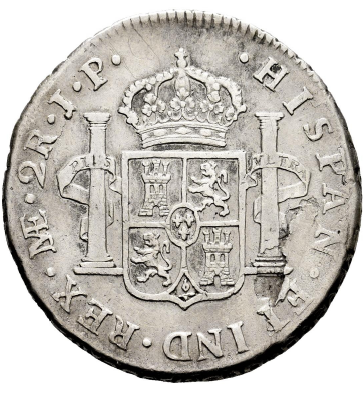 FERNANDO VII (1808-1833). 2 reales. 1816. Lima. JP. MBC