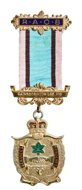 Great Britain, United Kingdom, Masonic Medal 1988 - "Services Rendered" Medal. SC