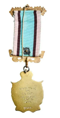 Great Britain, United Kingdom, Masonic Medal 1988 - "Services Rendered" Medal. SC