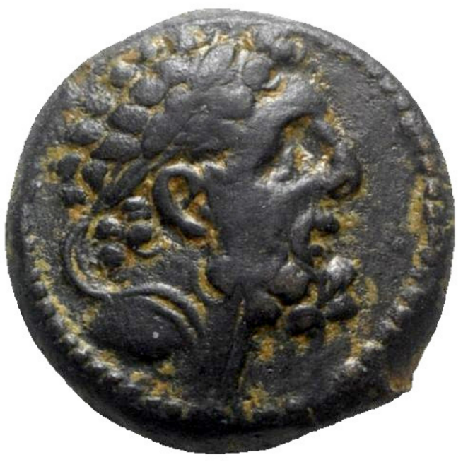 ANTIOCO IX CICICENO (114/3-95 a.C.). Antioquía sobre el Orontes, año 203 (110/9 a.C.). REY 20