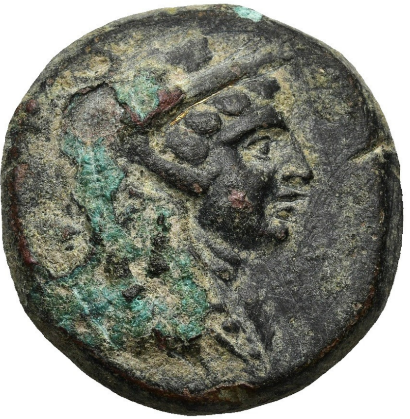 Ponto. Amisos. Bronce (85–65 a.C.). Emisión de la Guerra Mitridática. MBC