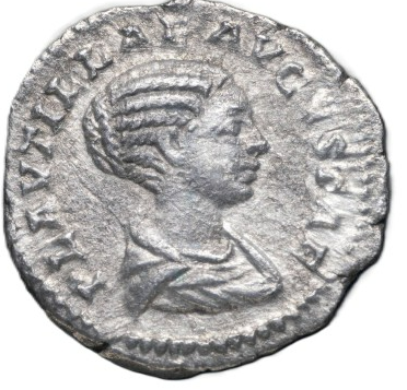 PLAUTILLA (185-211 d.C.). Denario. RIC 261. MBC