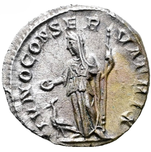 JULIA MAMAEA. Denario. Augusta 225–235 d.C. Roma. RIC IV-343