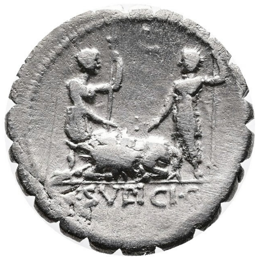 GENS SULPICIA. República Romana. Denario. 106 aC. RRC 312/1