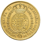 ISABEL II. Doblón de 100 reales. 1850. Madrid. CL. EBC+. Brillo original