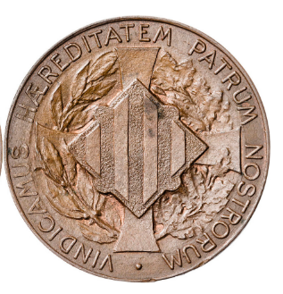 1900. Unió Catalanista. Barcelona. Vallmitjana. 5 céntimos. MBC+