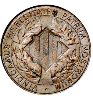 1900. Unió Catalanista. Barcelona. Vallmitjana. 10 céntimos. EBC