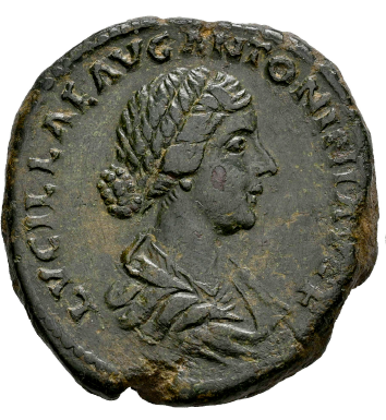 LUCILLA. Sestercio. 164-169 d.C. Roma. (Ric-III 1756). MBC+