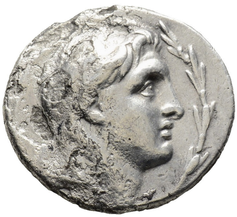 DEMETRIOS I SÓTER, ca. 162-150 a.C. Tetradracma.