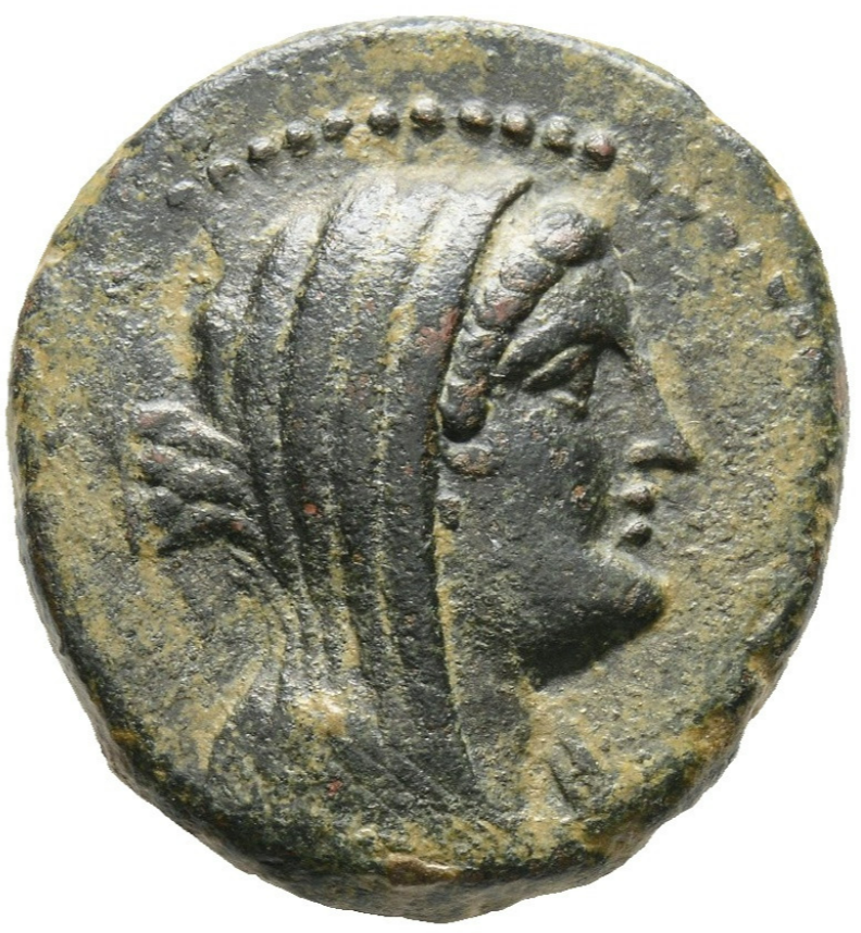 Fenicia, Marathos. Ca. 220-150 a.C. Buen bronce fenicio.