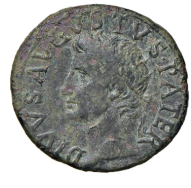 AUGUSTO (27 a.C.-14 d.C.) - Dupondio (restitución de Tiberio) RIC 81