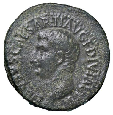 DRUSO (23 a.C). As. Roma. RIC 45