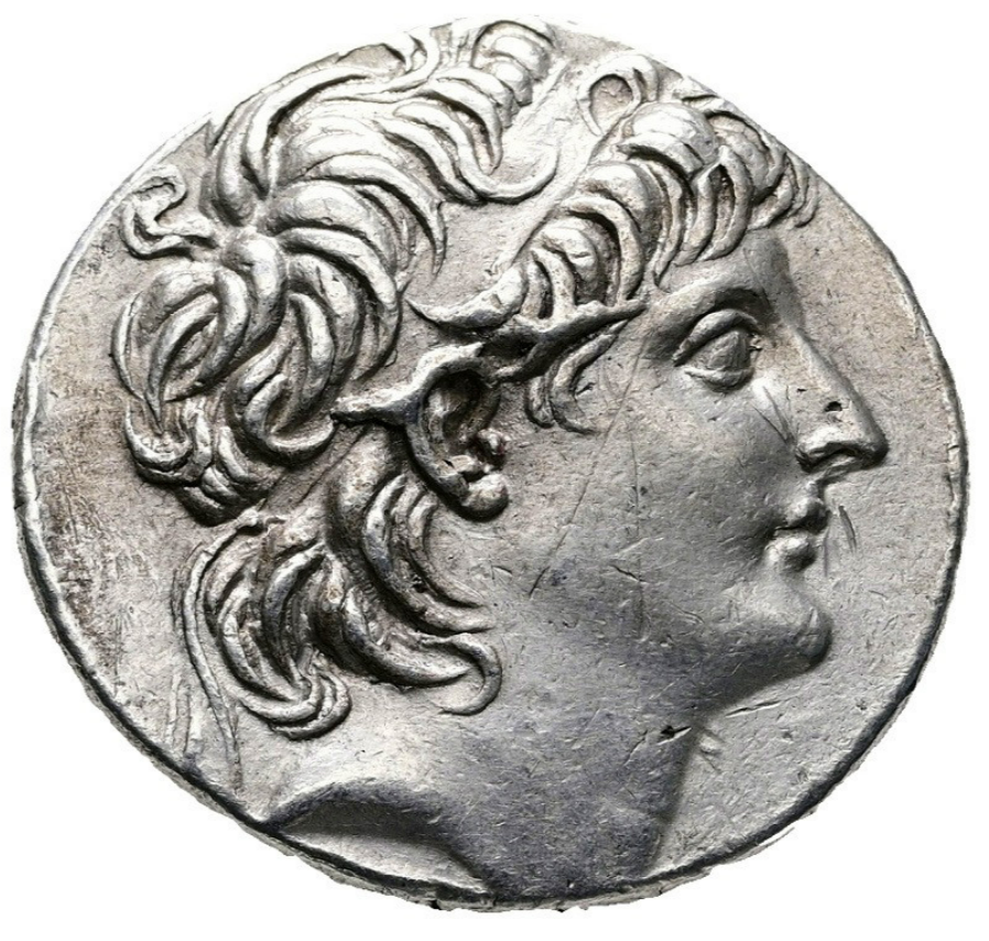 ALEJANDRO II ZABINAS (USURPADOR) 128-122a.C. Muy Rara