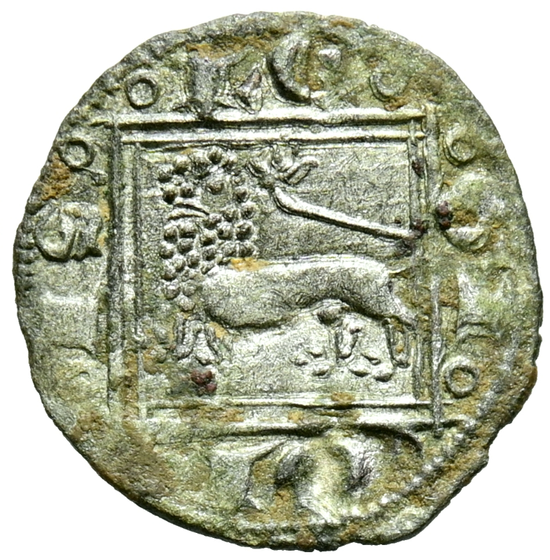 ALFONSO X (1252-1284). Pugesa / Óbolo. MBC+ Precioso ejemplar de vellón rico.