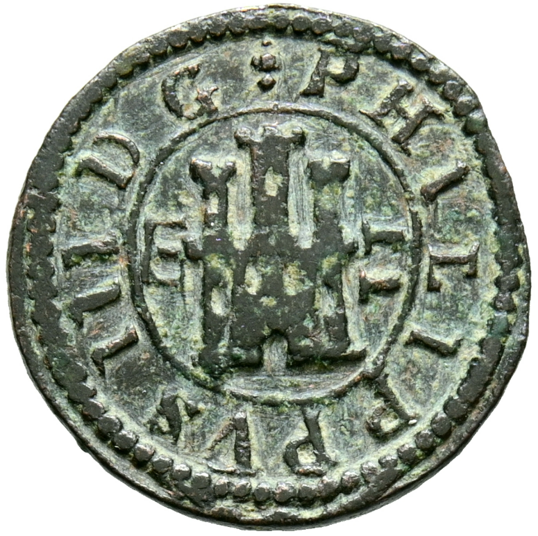 FELIPE III (1598-1621). 2 Maravedís. 1604 Segovia. MBC