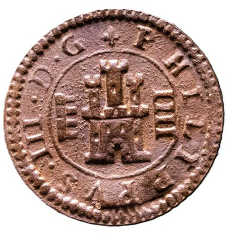 FELIPE III (1598-1621). 4 Maravedís. Segovia. 1604