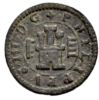 Felipe III (1598-1621). 4 maravedís. 1604. Segovia. MBC-/MBC. AyC. 259