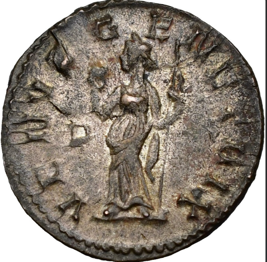 Magnia Urbica  (283-285 d.C.). Antoniniano.  Lugdunum. EBC. Muy escasa así. RIC 337