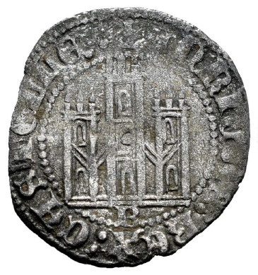 ENRIQUE III (1390-1406). Cinquén. Burgos. MBC+/MBC.