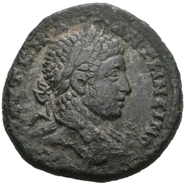 Siria. Seleucia y Pieria (Antioquía). Heliogábalo, 218-222 d.C. Tetradracma de plata (AR). Año 2 (219/220 d.C.).