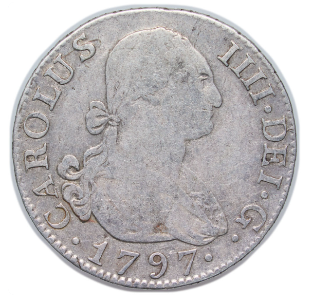CARLOS IV. 2 REALES 1797 MADRID