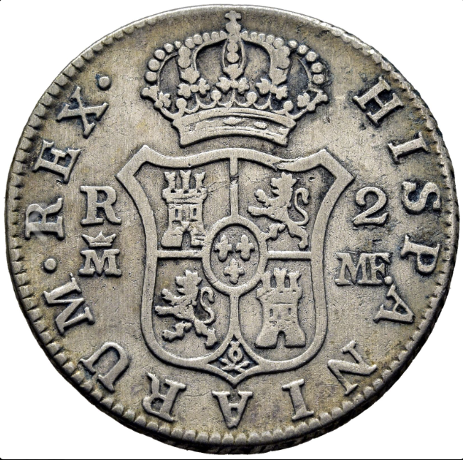 CARLOS IV. Madrid. 2 reales. 1799. MF.